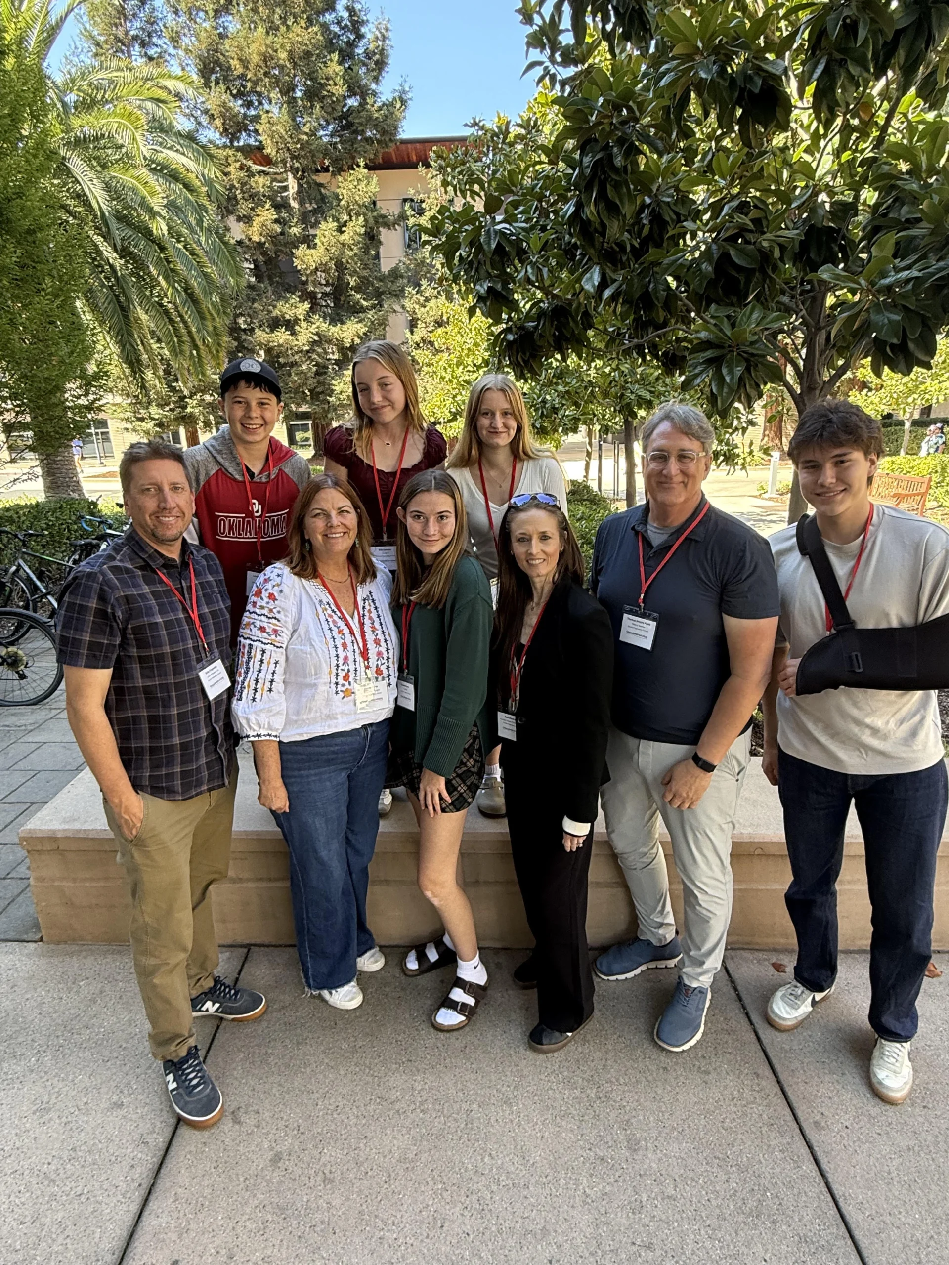 Sandia Prep's Challenge Success team at Stanford University
